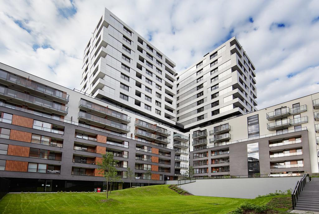 Kalia Apartments Warschau Exterior foto